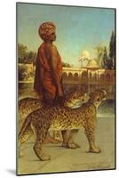 The Palace Guard with Two Leopards-Jean Joseph Benjamin Constant-Mounted Giclee Print