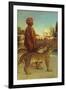 The Palace Guard with Two Leopards-Jean Joseph Benjamin Constant-Framed Giclee Print