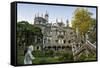 The Palace in the Quinta da Regaleira, by the architect Luigi Manini (1900). Sintra, Portugal-Mauricio Abreu-Framed Stretched Canvas