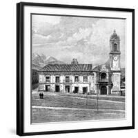 The Palace of Congress, La Paz, Bolivia, 1895-null-Framed Premium Giclee Print