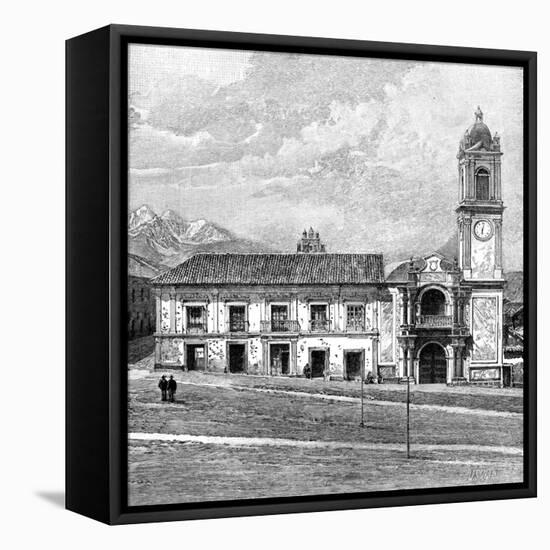 The Palace of Congress, La Paz, Bolivia, 1895-null-Framed Stretched Canvas