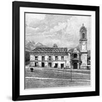 The Palace of Congress, La Paz, Bolivia, 1895-null-Framed Giclee Print