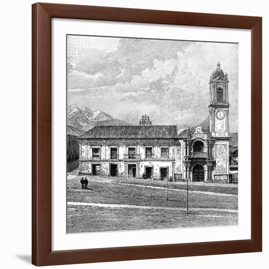 The Palace of Congress, La Paz, Bolivia, 1895-null-Framed Giclee Print