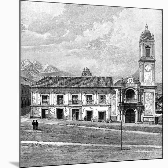 The Palace of Congress, La Paz, Bolivia, 1895-null-Mounted Giclee Print