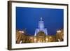 The Palace of Culture and Science, a Gift from the Ussr to Poland in 1955. Warsaw, Poland-Mauricio Abreu-Framed Photographic Print