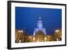 The Palace of Culture and Science, a Gift from the Ussr to Poland in 1955. Warsaw, Poland-Mauricio Abreu-Framed Photographic Print