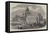 The Palace of Industry at Amsterdam-null-Framed Stretched Canvas