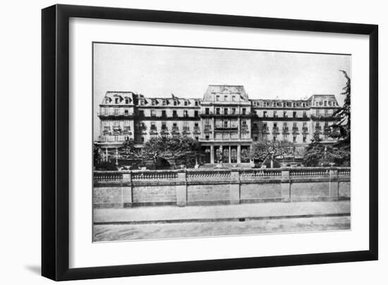 The Palace of Nations, Geneva, Switzerland, 1926-null-Framed Giclee Print