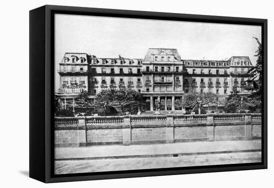 The Palace of Nations, Geneva, Switzerland, 1926-null-Framed Stretched Canvas