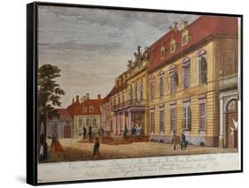 The Palace of Prince Ferdinand of Prussia, Berlin-Johann Carl Wilhelm Rosenberg-Framed Stretched Canvas