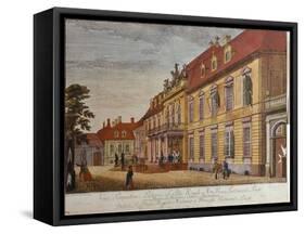 The Palace of Prince Ferdinand of Prussia, Berlin-Johann Carl Wilhelm Rosenberg-Framed Stretched Canvas