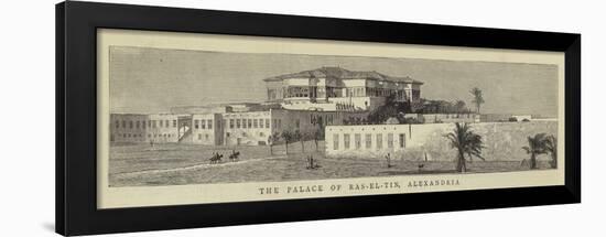 The Palace of Ras-El-Tin, Alexandria-null-Framed Giclee Print
