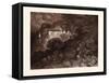 The Palace of Sleep-Gustave Dore-Framed Stretched Canvas