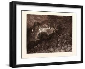 The Palace of Sleep-Gustave Dore-Framed Giclee Print