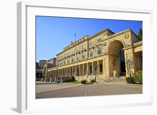 The Palace of St. Michael and St. George, Greek Islands-Neil Farrin-Framed Photographic Print