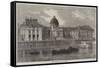 The Palace of the Institute, Paris-Felix Thorigny-Framed Stretched Canvas