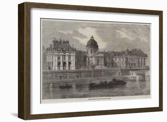 The Palace of the Institute, Paris-Felix Thorigny-Framed Giclee Print