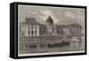 The Palace of the Institute, Paris-Felix Thorigny-Framed Stretched Canvas