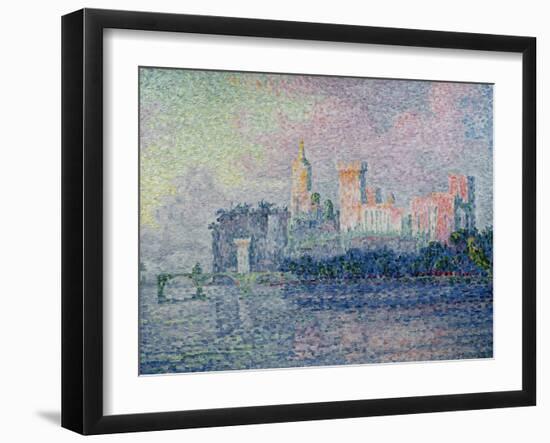 The Palace of the Popes at Avignon, 1900-Paul Signac-Framed Giclee Print