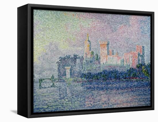 The Palace of the Popes at Avignon, 1900-Paul Signac-Framed Stretched Canvas