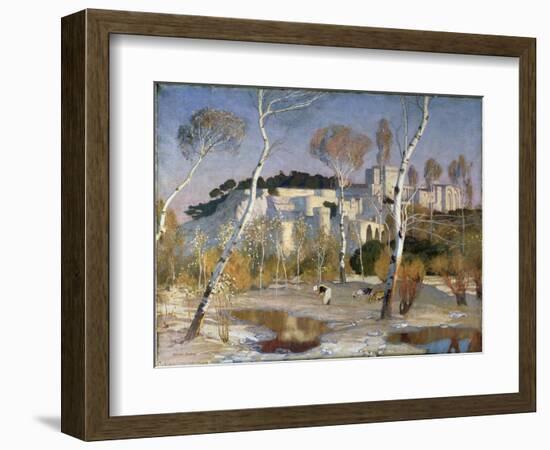 The Palace of the Popes, Avignon-Adrian Scott Stokes-Framed Giclee Print