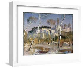 The Palace of the Popes, Avignon-Adrian Scott Stokes-Framed Giclee Print