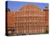 The Palace of the Winds, Hawa Mahal, Jaipur, Rajasthan, India, Asia-Bruno Morandi-Stretched Canvas