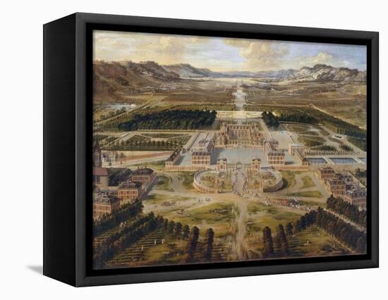 The Palace of Versailles, the Grand Trianon, Ca 1668-Pierre Patel-Framed Stretched Canvas