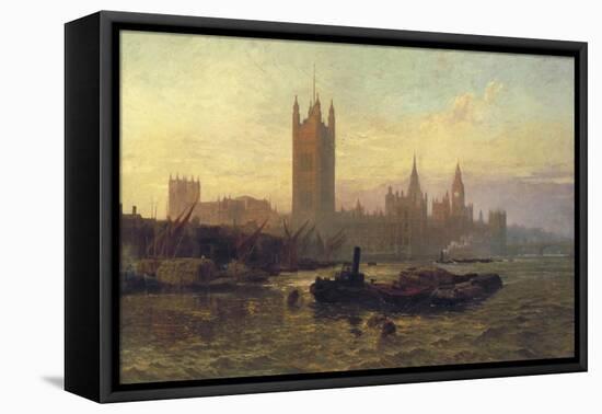 The Palace of Westminster, 1892-George Vicat Cole-Framed Stretched Canvas