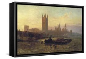 The Palace of Westminster, 1892-George Vicat Cole-Framed Stretched Canvas