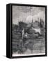 The Palace of Westminster in the Time of Charles I 1604-John Fulleylove-Framed Stretched Canvas