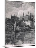 The Palace of Westminster in the Time of Charles I 1604-John Fulleylove-Mounted Giclee Print