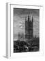 The Palace of Westminster, London, 19th Century-W May-Framed Giclee Print