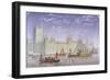 The Palace of Westminster, London, C1850-Kronheim & Co-Framed Giclee Print