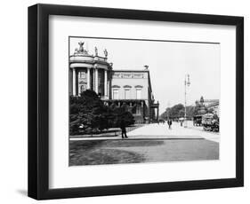 The Palace of Wilhelm I (1797-1888) Built 1834-37 by Carl F. Langhans (1782-1869) Unter Den Linden-Jousset-Framed Giclee Print