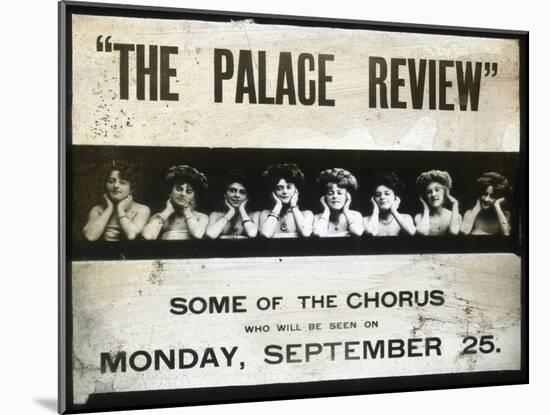 The Palace Review, Late 19th or Early 20th Century-null-Mounted Giclee Print