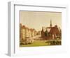 The Palace Square and Holmens Kirke, Copenhagen-Constantin Hansen-Framed Giclee Print