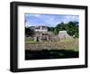 The Palace, the Temple X and the Temple of the Inscriptions-null-Framed Giclee Print