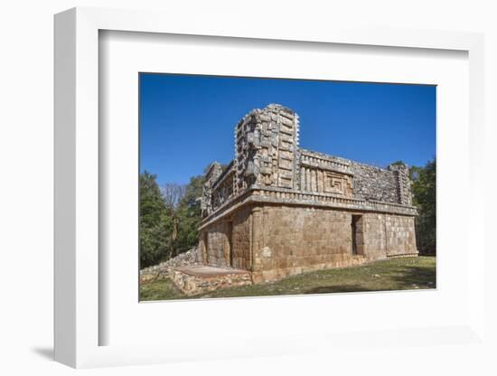 The Palace, Xlapak, Mayan Archaeological Site, Yucatan, Mexico, North America-Richard Maschmeyer-Framed Photographic Print