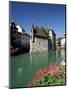 The Palais De L'Isle in the Thiou River, Annecy, Haute-Savoie, Rhone-Alpes, France, Europe-Ruth Tomlinson-Mounted Premium Photographic Print