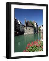 The Palais De L'Isle in the Thiou River, Annecy, Haute-Savoie, Rhone-Alpes, France, Europe-Ruth Tomlinson-Framed Photographic Print