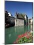 The Palais De L'Isle in the Thiou River, Annecy, Haute-Savoie, Rhone-Alpes, France, Europe-Ruth Tomlinson-Mounted Photographic Print