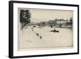 The Palais Dorsay, 1915-Eugene Bejot-Framed Giclee Print