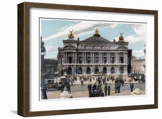 The Palais Garnier, Paris, C1900-null-Framed Giclee Print