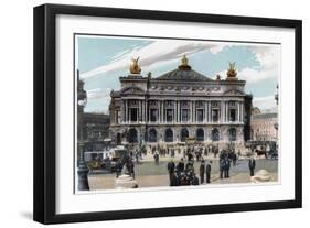 The Palais Garnier, Paris, C1900-null-Framed Giclee Print