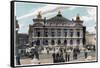 The Palais Garnier, Paris, C1900-null-Framed Stretched Canvas