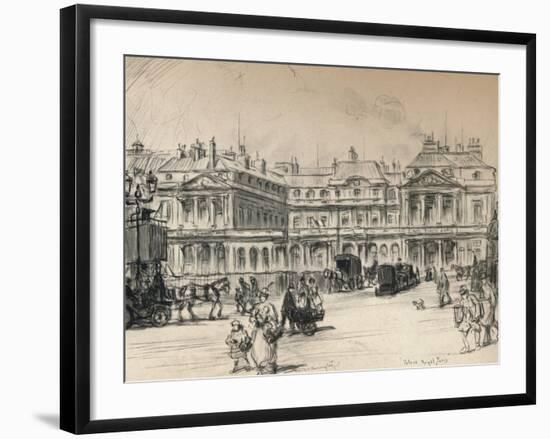 The Palais-Royal, 1915-Frank Milton Armington-Framed Giclee Print