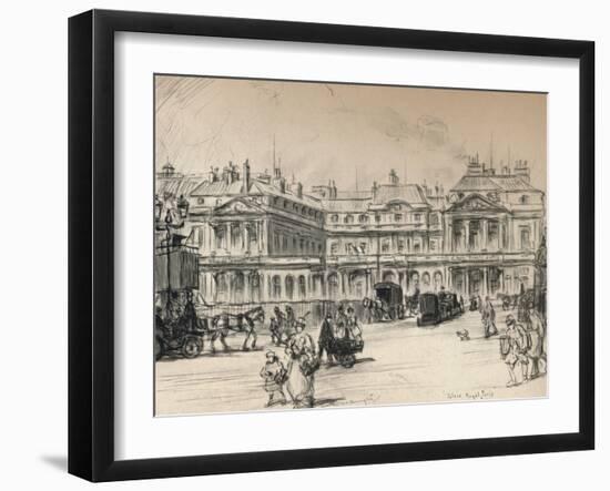 The Palais-Royal, 1915-Frank Milton Armington-Framed Giclee Print