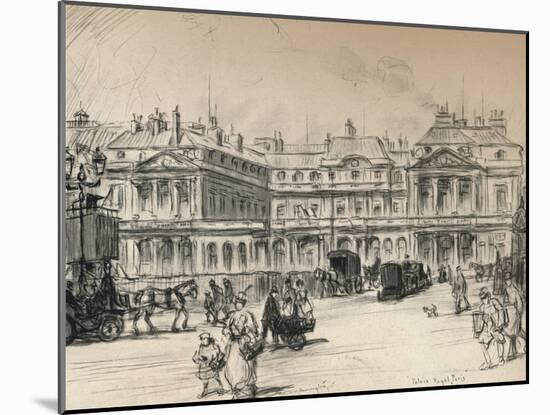 The Palais-Royal, 1915-Frank Milton Armington-Mounted Giclee Print