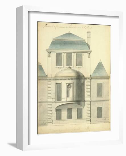 The Palais-Royal-Gilles Oppenord-Framed Giclee Print